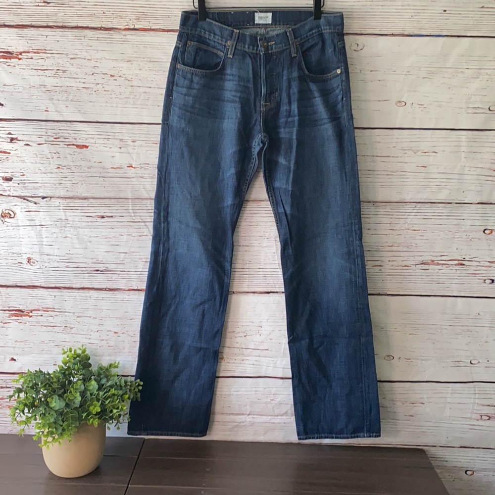 Hudson Wilde Relaxed Straight Leg Jeans Size 30